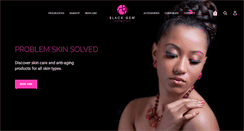 Desktop Screenshot of blackgemcosmetics.com